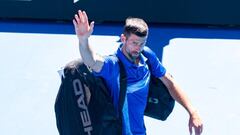 Australia 2025 y otros 6 abandonos de Djokovic en un Grand Slam