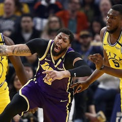 Vapuleo de Lakers a Warriors: +30, sin LeBron y en su casa