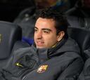Xavi ha jugado 448 minutos menos que el curso pasado