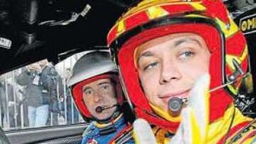 <b>¿SÓLO UN HOBBIE?. </b>Valentino Rossi ha querido darse una nueva oportunidad para demostrar su valía en los coches, su otra pasión.