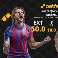 CD Extremadura vs. Girona FC: horario, TV, pronósticos, estadísticas y cuadro