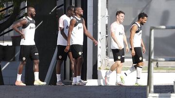 Mangala, Diakhaby, Kondogbia, Gameiro y Coquelin.