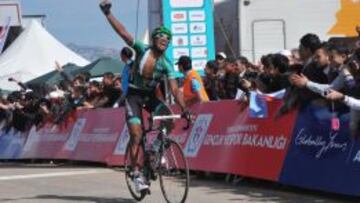 El eritreo Natnael Berhane se impuso en la etapa reina de la Vuelta a Turquía.
