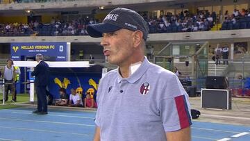 La valentía de Mihajlovic: deja el hospital para el Verona-Bolonia