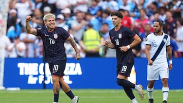 Estados Unidos - Guatemala en vivo: Semifinal de Copa Oro 2025 en directo