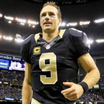 Drew Brees, figura absoluta el domingo.