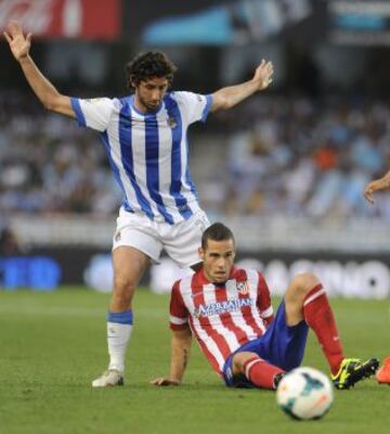 Las imágenes del partido Real Sociedad - Atlético de Madrid