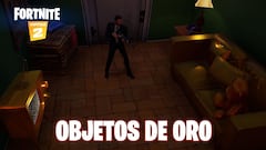 Fortnite: aparecen objetos dorados por toda la isla