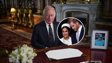 En su primer discurso, el rey Carlos III expresó su “amor por Harry y Meghan”, reconociendo su decisión de "construir sus vidas en el extranjero".