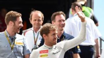 Sebastian Vettel, en Mónaco.