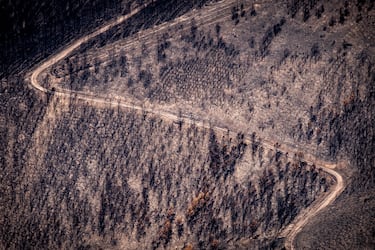 Desde el cielo: así han quedado las zonas afectadas por los incendios de agosto