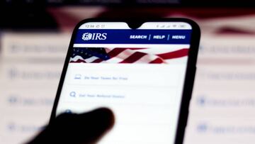 Imagen ilustrativa del sitio web del IRS v&iacute;a Getty Images, 2020.