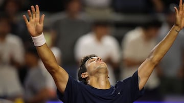 Garin da una alegría a Chile