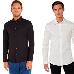 Elegante y moderna: así es esta camisa entallada de Tommy Jeans