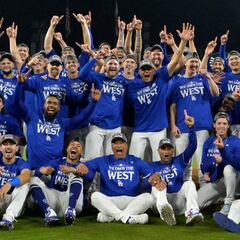 Dodgers son campeones en la División Oeste de la Liga Nacional, tras superar a San Diego Padres