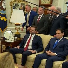 Marco Rubio's reaction to journalist's awkward Zelensky question in tense Trump meeting