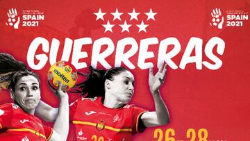 Cartel promocional del Torneo Internacional de España que medirá a las Guerreras con Alemania, Polonia y Eslovaquia antes del Mundial.
