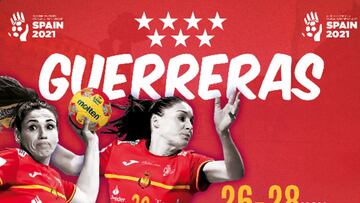 Cartel promocional del Torneo Internacional de Espa&ntilde;a que medir&aacute; a las Guerreras con Alemania, Polonia y Eslovaquia antes del Mundial.