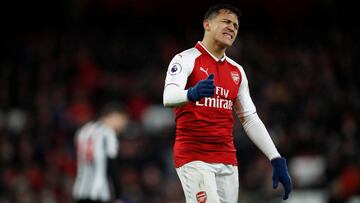 Alexis Sánchez podría jugar sus últimos partidos en el Arsenal.