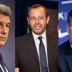 Laporta, Rosell y Bartomeu, unidos por Villarejo