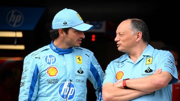 Carlos Sainz (Ferrari). Miami, Estados Unidos. F1 2024.