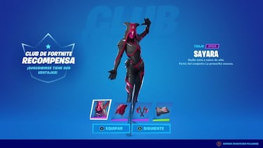 Club de Fortnite abril 2022: nuevo skin Sayara ya disponible