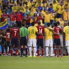 Colombia vs. Brasil, el duelo de la revancha y las coincidencias