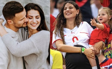 Así son las mujeres de los futbolistas suizos, rivales de España en los cuartos de la Eurocopa