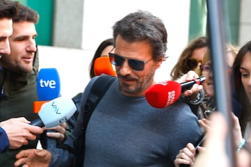 Rodolfo Sancho llega a los juzgados, a 16 de febrero de 2024, en Alcobendas (Madrid, España).