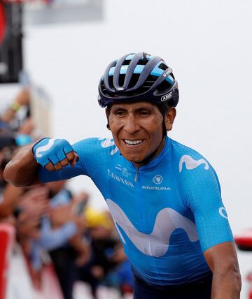 Nairo Quintana protagonizó un ataque de más de 14 kilómetros y logró su primer triunfo en el Tour de Francia de este año.