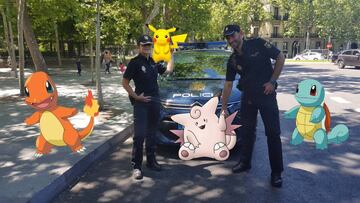 La Polic¨ªa Nacional te ense?a a jugar seguro a Pokemon GO
