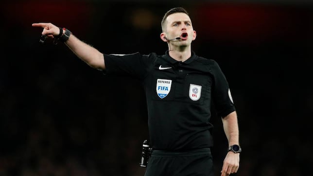 Michael Oliver, así es el árbitro del España - Francia de la semifinal de la Nations League