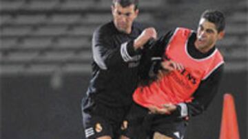 Primer entrenamiento del Real Madrid en Yokohama