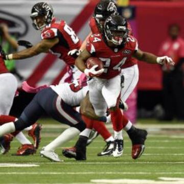 Devonta Freeman, desatado con los Falcons.