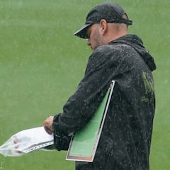 La lluvia no altera el plan para La Romareda