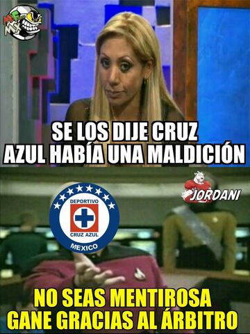 La bruja Zulema le hace el favor a Cruz Azul y los memes se burlan de las Chivas