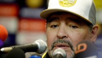Maradona critica el arbitraje tras su primera derrota con Dorados