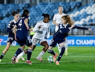 Linda Caicedo fue la que más buscó el gol en el Real Madrid