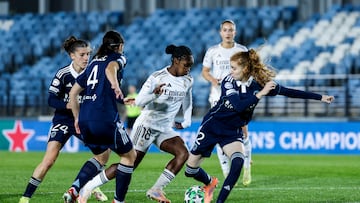 Linda Caicedo fue la que más buscó el gol en el Real Madrid