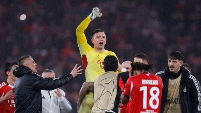 Escapó de Ucrania por la guerra y debutó en el Di Stéfano: así es Trubin, el héroe del Benfica contra el Real Madrid en Champions