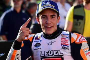 Marc Márquez se convierte en leyenda del motociclismo español. 