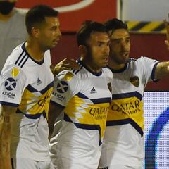 Buen nivel de los colombianos de Boca Juniors ante Newell's