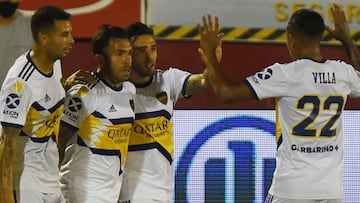 Buen nivel de los colombianos de Boca Juniors ante Newell's