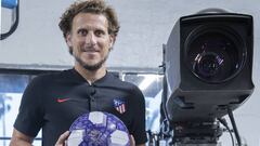 Forl&aacute;n atendi&oacute; a AS en la pretemporada del Atl&eacute;tico de Madrid.