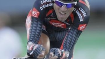 Valverde:"En la contrarreloj no habrá diferencias, si acaso con Cadel Evans"