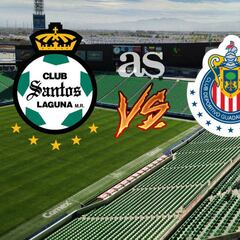 Santos vs Chivas, Apertura 2017 (1-1): Resumen del partido y goles