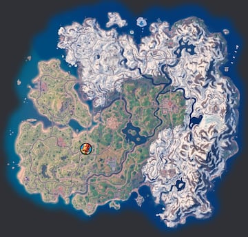 fortnite festival invierno 2023 evento navidad misiones acierta a oponentes con un lanzabolas de nieve