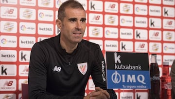 Gaizka Garitano, entrenador del Athletic.