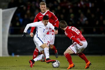 En el Portland Park de Aalborg, La Roja disputó su segundo partido de la era del colombiano Reinaldo Rueda como entrenador.