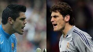 <B>GUARDIANES. </B>De las actuaciones de Casillas y Valdés dependerá mucho el resultado del clásico de este domingo.